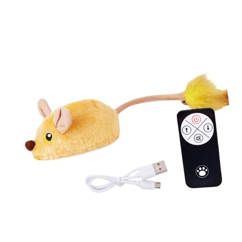 THINCAN Interaktive Katzenspiel Spiel Maus Lustige Neckende Mausspielzeug Elektrik Bewegung Spielzeug Für Katzen Katzen Indoor Fernbedienung Fernbedienungskatzen Spielen THINCAN Interaktive Katzenspiel Spiel Maus Lustige Neckende Mausspielzeug Elektrik Bewegung Spielzeug Für Katzen Katzen Indoor Fernbedienung Fernbedienungskatzen Spielen von THINCAN