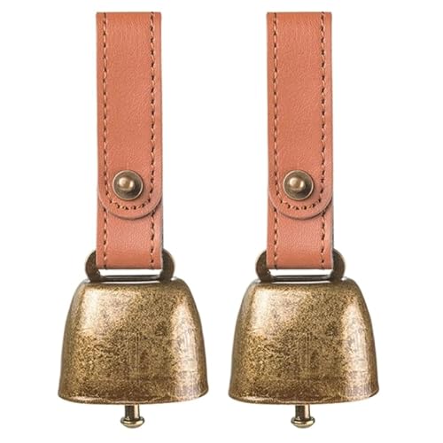 THINCAN Laute Kuhglocke für Hunde zum Spazierengehen im Freien, Katzenhalsbandanhänger, Halsbandzubehör, Anti-Lost-Glockenclip, Hundebedarf, 2 Stück THINCAN Laute Kuhglocke für Hunde zum Spazierengehen im Freien, Katzenhalsbandanhänger, Halsbandzubehör, Anti-Lost-Glockenclip, Hundebedarf, 2 Stück von THINCAN