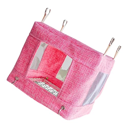 THINCAN Papageien Schwingen Atmungsaktive Hängematte Barsch Birdhouse Vogel Stand Käfig Spielzeug Nest Hängematte Atmungsaktiv von THINCAN