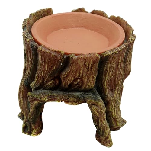 THINCAN Reptilien Hideaway Cave Hohlstumpf Geformt Für Eidechsen Bowl Verstecken Hohle Stumpfstamm Kofferraum Verstecks THINCAN Reptilien Hideaway Cave Hohlstumpf Geformt Für Eidechsen Bowl Verstecken Hohle Stumpfstamm Kofferraum Verstecks von THINCAN