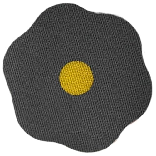 THUCHENYUC Blumen-Kratzpad for Katzen An Der Wand, Katzenkratzbrett Blumen-Kratzpad Selbstklebende Katzenkratzmatte 2-in-1 Pflaster- Und Hänge-Katzenkratzpads for Couch-Teppiche Türen(Black) von THUCHENYUC
