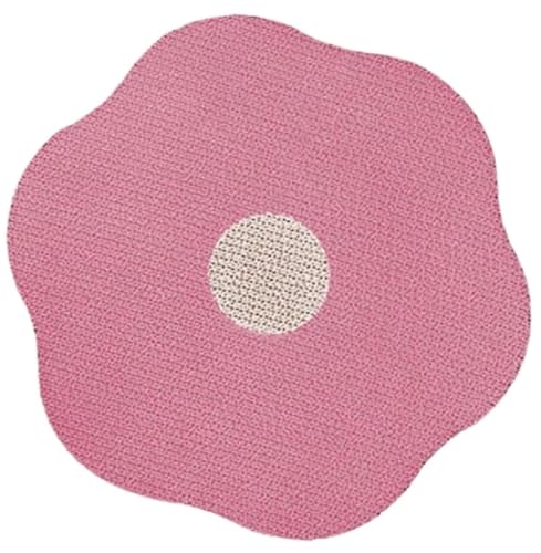 THUCHENYUC Blumen-Kratzpad for Katzen An Der Wand, Katzenkratzbrett Blumen-Kratzpad Selbstklebende Katzenkratzmatte 2-in-1 Pflaster- Und Hänge-Katzenkratzpads for Couch-Teppiche Türen(Pink) von THUCHENYUC