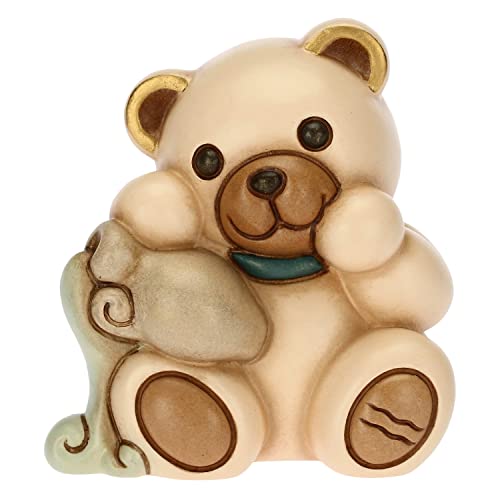 THUN - Ikone Aquarium, Tierkreis - Teddy Stars - Symbole - Handbemalte Keramik - 6,5 x 5,5 x 7,3 cm h von THUN