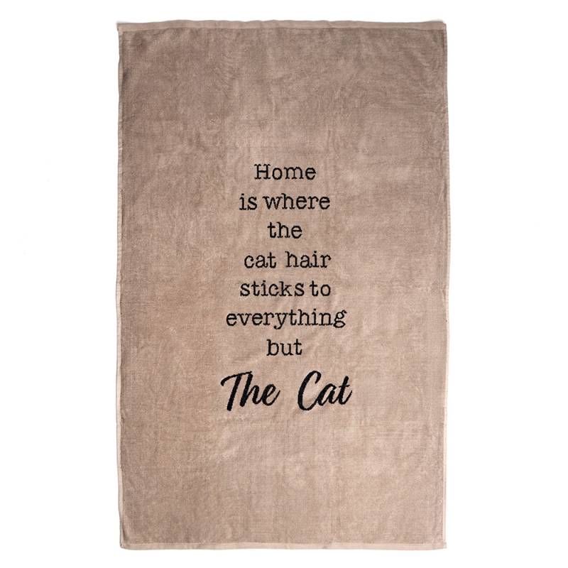 TIAKI Badehandtuch "Home" für Katzen - L 140 x B 90 cm von TIAKI