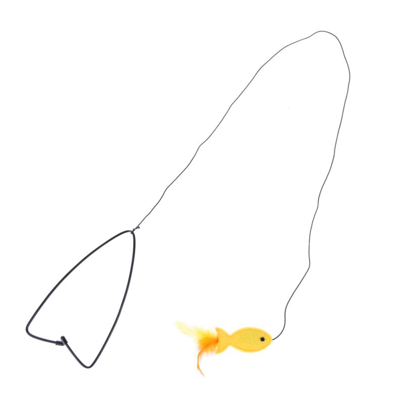 TIAKI Baumelndes Katzenspielzeug mit Türhalterung - 1 Stück TIAKI Baumelndes Katzenspielzeug mit Türhalterung - 1 Stück von TIAKI