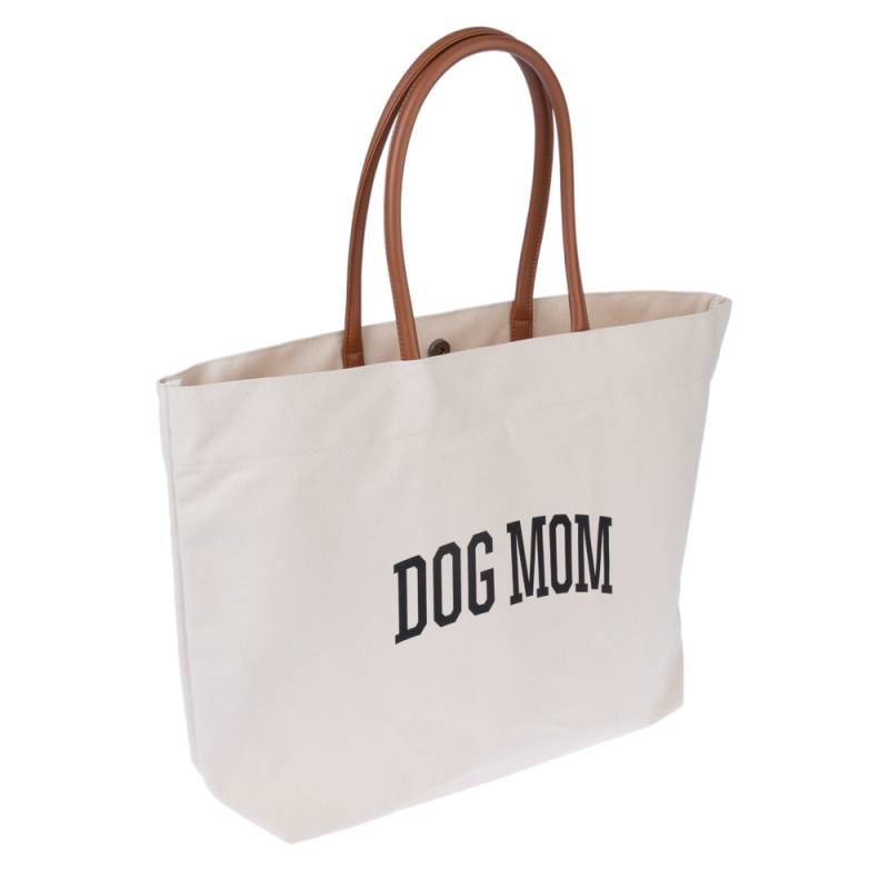 TIAKI Canvas-Einkaufstasche „Dog Mom“ - L 50 x H 35 cm TIAKI Canvas-Einkaufstasche „Dog Mom“ - L 50 x H 35 cm von TIAKI