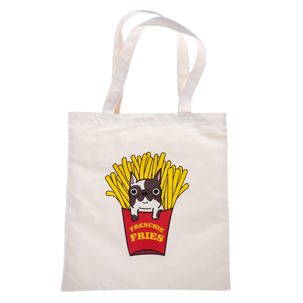 TIAKI Canvas-Tasche „Frenchie Fries“ - 1 Stück von TIAKI