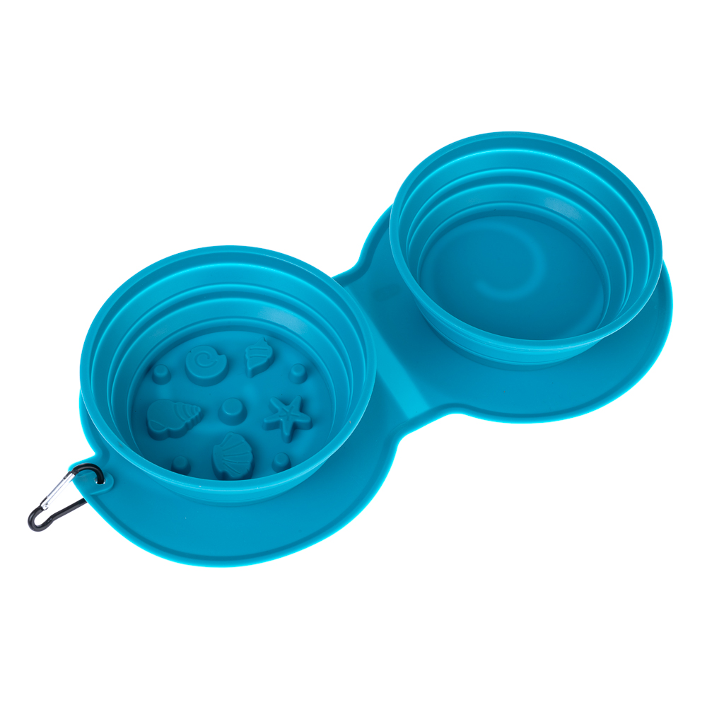 TIAKI Doppel Silikon Reisenapf Sea Shell - 2 x 600 ml TIAKI Doppel Silikon Reisenapf Sea Shell - 2 x 600 ml von TIAKI