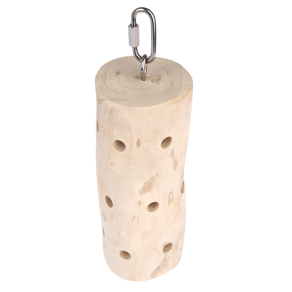 TIAKI Foraging-Rolle aus Java Holz - L 6 x B 6 x H 22 cm von TIAKI