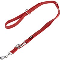 TIAKI Halsband Soft & Safe, rot - passende Leine: 200 cm lang, 20 mm breit von TIAKI