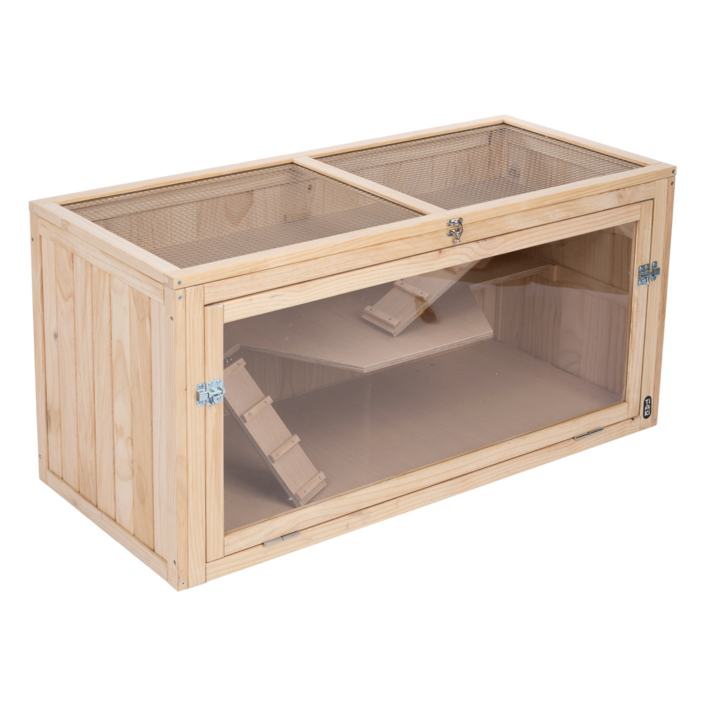 TIAKI Hamsterkäfig aus Holz XL - L 115 x B 50 x H 55,3 cm TIAKI Hamsterkäfig aus Holz XL - L 115 x B 50 x H 55,3 cm von TIAKI