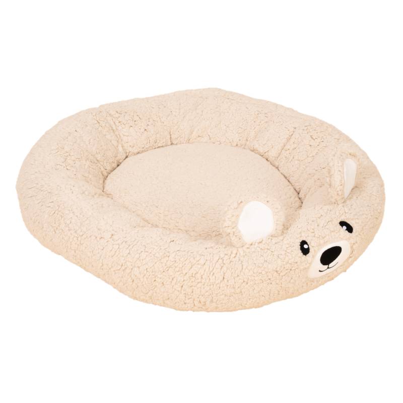 TIAKI Haustierbett Teddy Bear - Größe S: Ø 45 x H 12 cm von TIAKI