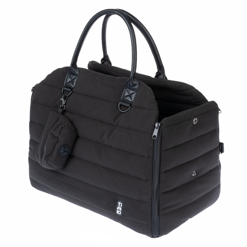 TIAKI Hundeautositz 3-in-1 - ca. L 45 x B 26 x H 33 cm von TIAKI