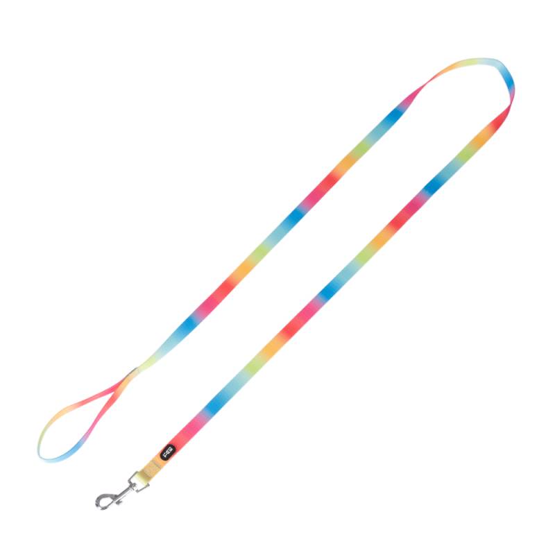 TIAKI Hundeleine Rainbow - Größe M: 200 cm lang, 20 mm breit von TIAKI