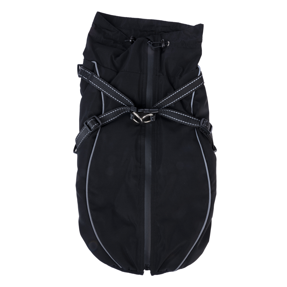 TIAKI Hundemantel Harness Arkon, schwarz - ca. 60 cm Rückenlänge TIAKI Hundemantel Harness Arkon, schwarz - ca. 60 cm Rückenlänge von TIAKI