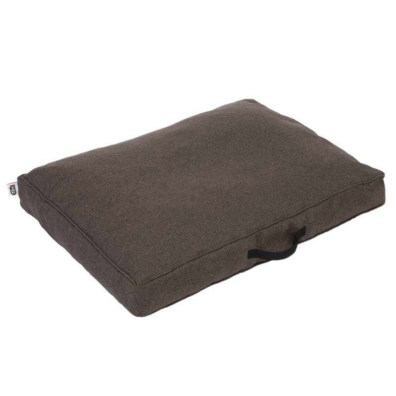 TIAKI Hundematratze Memory Foam, braun - Größe L: L 120 x B 90 x H 19 cm von TIAKI