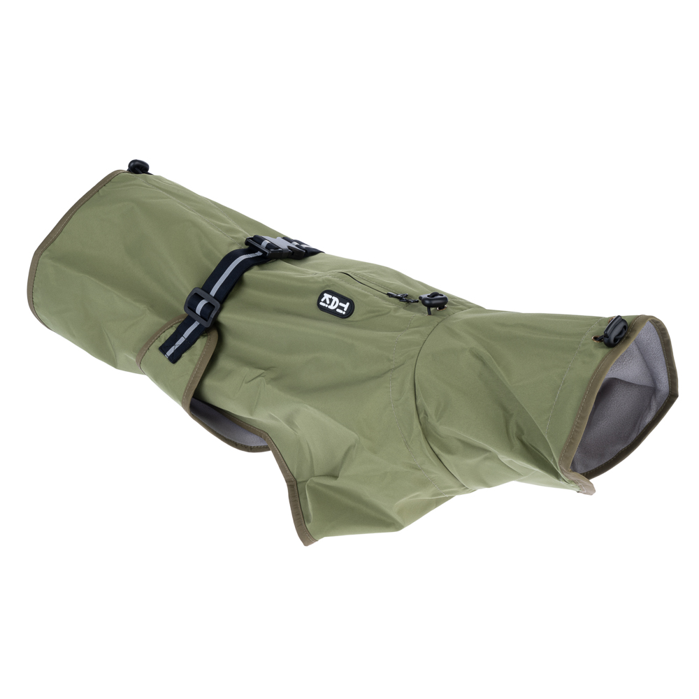 TIAKI Hunderegenmantel Olive - Rückenlänge: ca. 40 cm TIAKI Hunderegenmantel Olive - Rückenlänge: ca. 40 cm von TIAKI