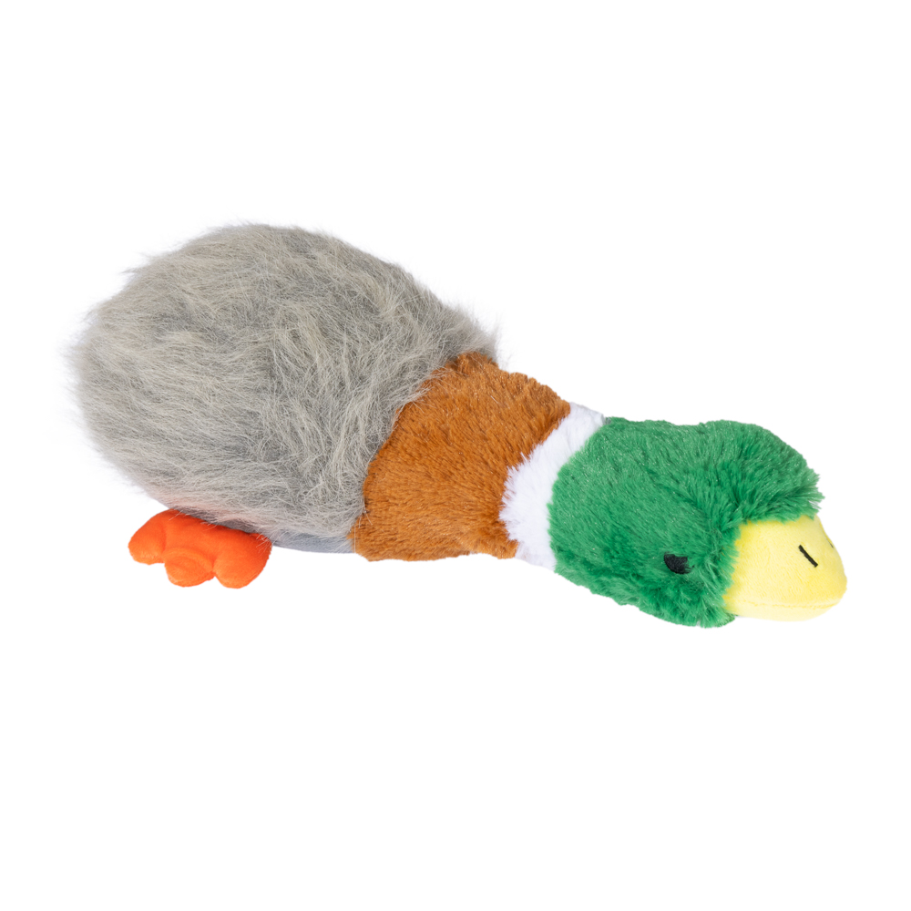 TIAKI Hundespielzeug Ente "Squawk" - L 32 x B 14 x H 14 cm von TIAKI