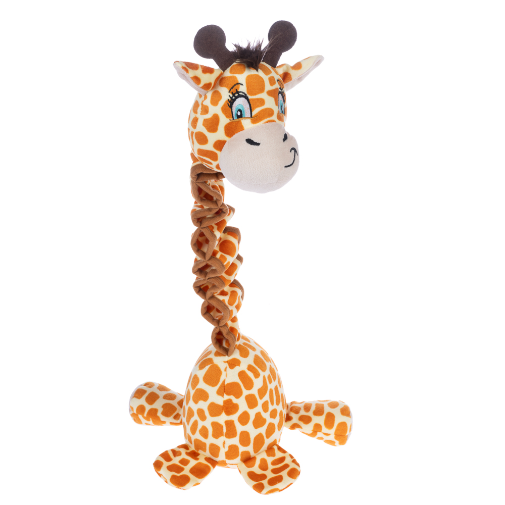 TIAKI Hundespielzeug Giraffe mit elastischem Hals - L 60 x B 19 x H 13 cm TIAKI Hundespielzeug Giraffe mit elastischem Hals - L 60 x B 19 x H 13 cm von TIAKI