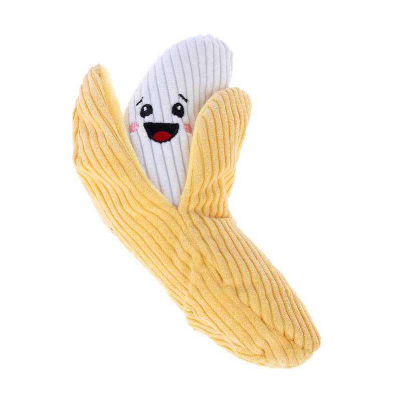 TIAKI Hundespielzeug Happy Banana - ca. L 20 x B 6,5 cm von TIAKI