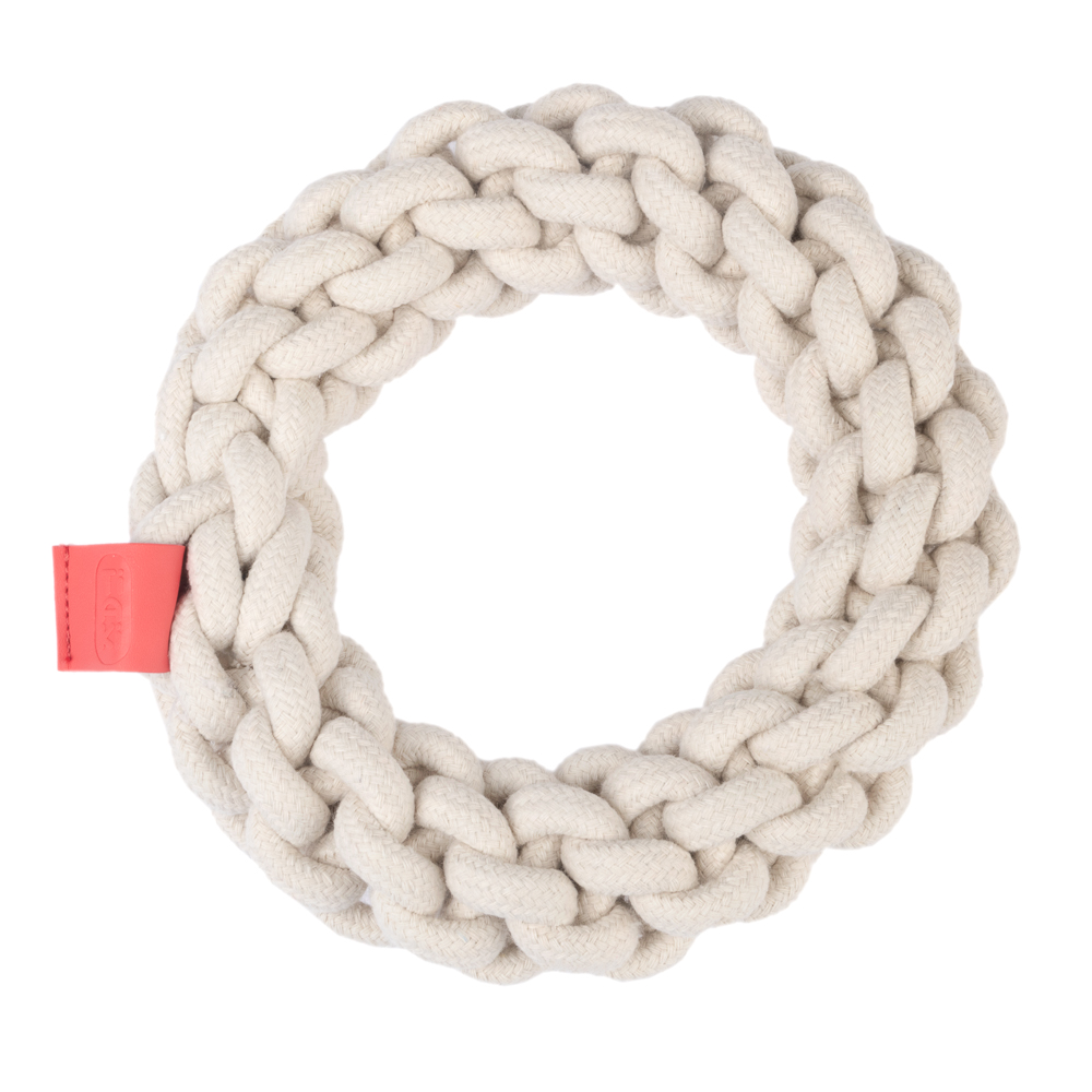 TIAKI Hundespielzeug Rope Ring - Ø 18 x H 4,5 cm TIAKI Hundespielzeug Rope Ring - Ø 18 x H 4,5 cm von TIAKI