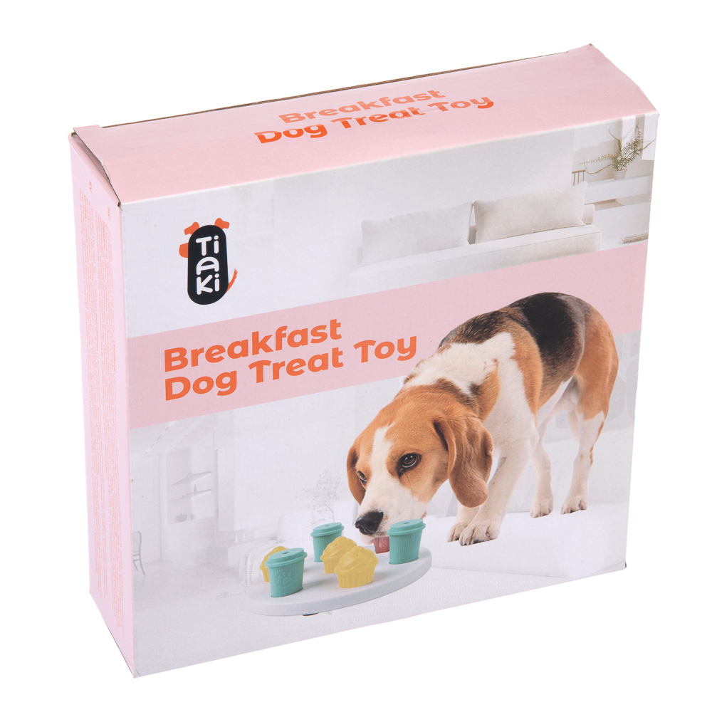 TIAKI Intelligenzspielzeug Breakfast - L 19,5 x B 19,5 x H 6 cm von TIAKI