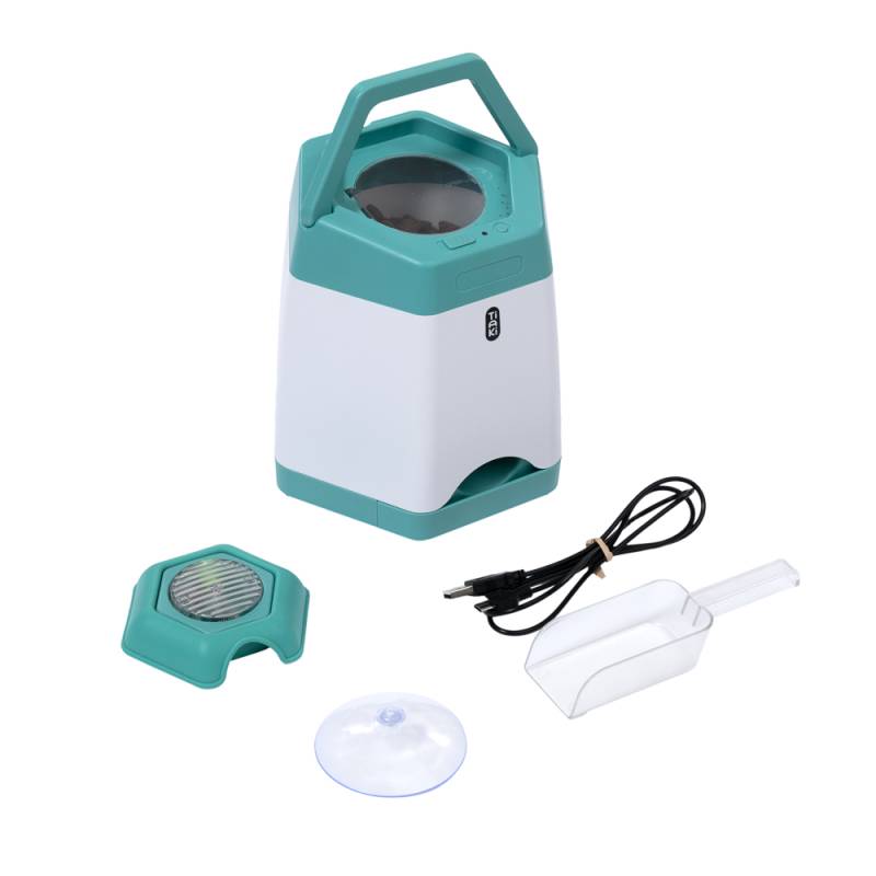 TIAKI Interaktiver Leckerlispender (Leckerliautomat) - ca. L 18 x B 16 x H 20 cm von TIAKI