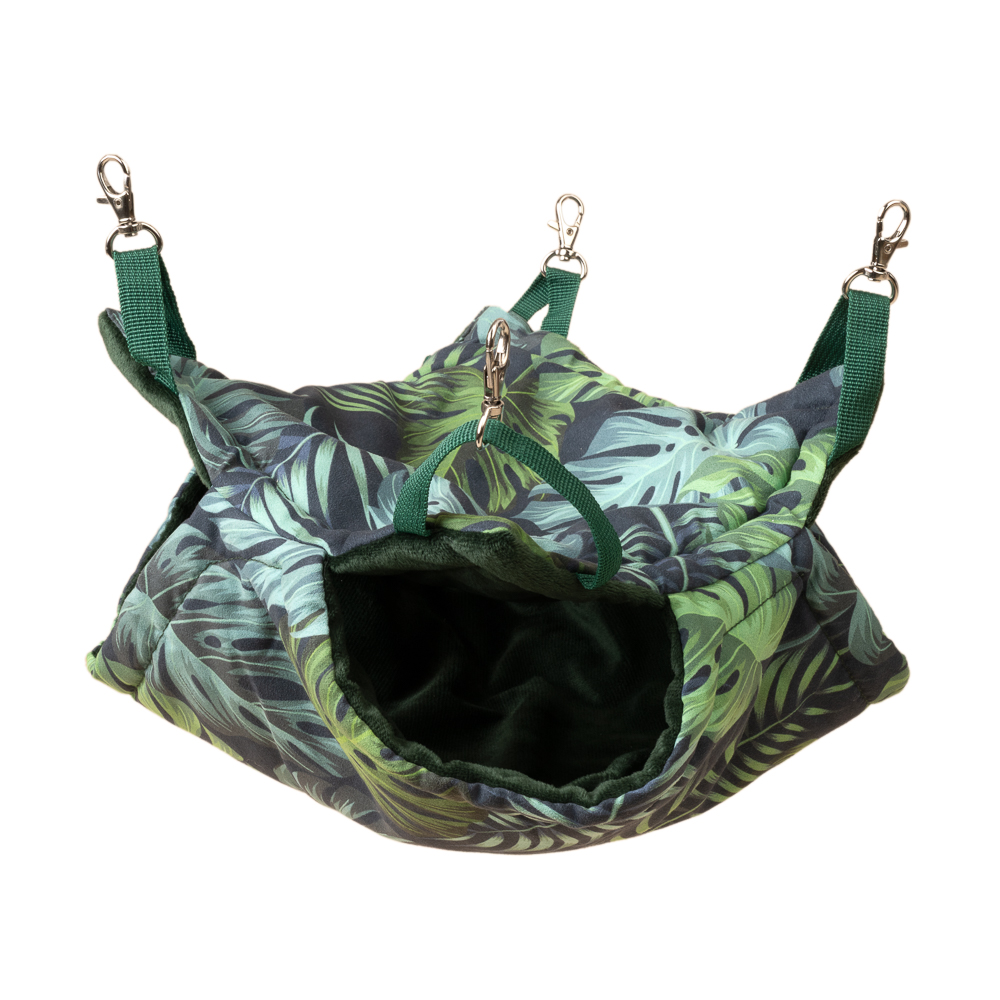 TIAKI Jungle Collection Kleintier-Hängematte - Größe L: ca. L 40 x B 40 cm TIAKI Jungle Collection Kleintier-Hängematte - Größe L: ca. L 40 x B 40 cm von TIAKI