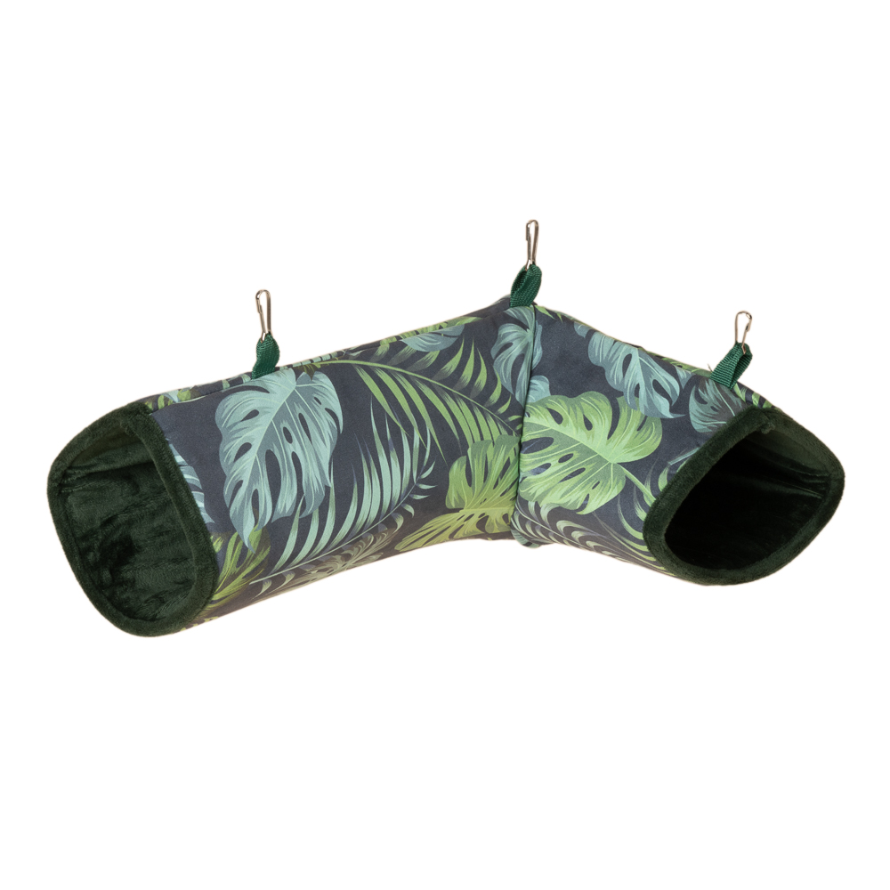 TIAKI Jungle Collection Tunnel für Kleintiere - L 36 x B 25 x H 13 cm, grün TIAKI Jungle Collection Tunnel für Kleintiere - L 36 x B 25 x H 13 cm, grün von TIAKI