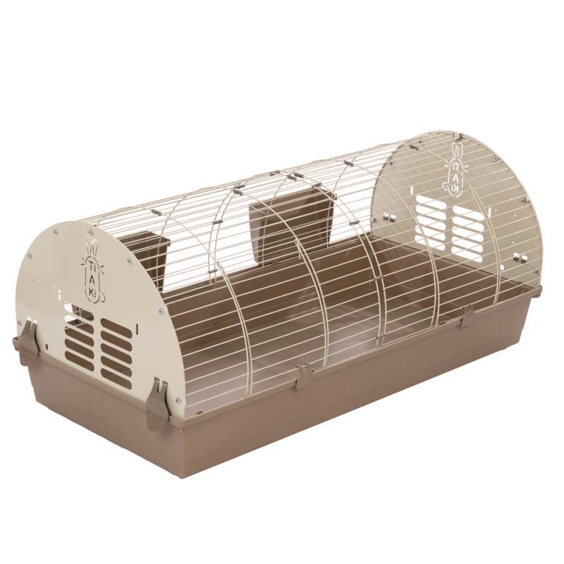 TIAKI Kaninchenkäfig Dome - L 120 x B 58 x H 52 cm von TIAKI