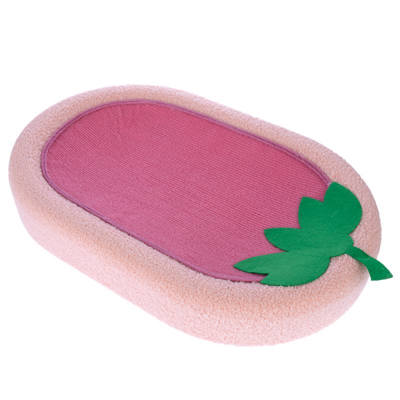 TIAKI Katzenbett Erdbeere - L 60 x B 40 x H 10 cm von TIAKI