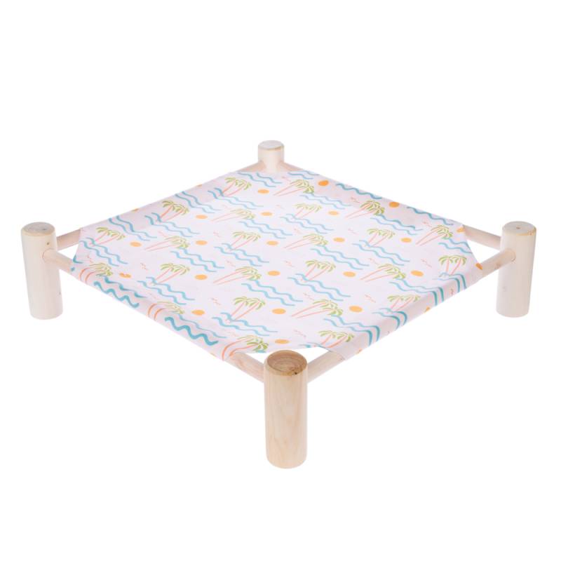 TIAKI Katzenbett Inselleben - L 50 x B 50 x H 13 cm von TIAKI