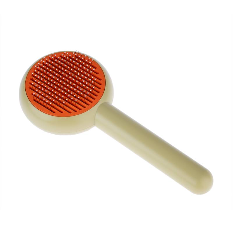 TIAKI Katzenbürste Brush & Click - L 19,6 x B 8,5 x H 4,6 cm von TIAKI