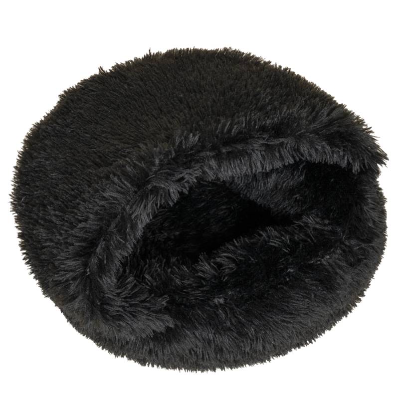 TIAKI Katzenhöhle Harry - schwarz: ca. Ø 50 x H 20 cm von TIAKI