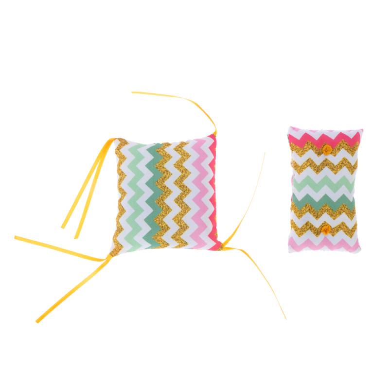 TIAKI Katzenminze-Kissen Zig Zag - 2er Set TIAKI Katzenminze-Kissen Zig Zag - 2er Set von TIAKI