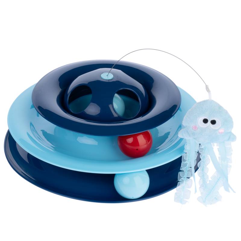 TIAKI Katzenspielzeug Qualle - ca. Ø 25 x H 13 cm TIAKI Katzenspielzeug Qualle - ca. Ø 25 x H 13 cm von TIAKI