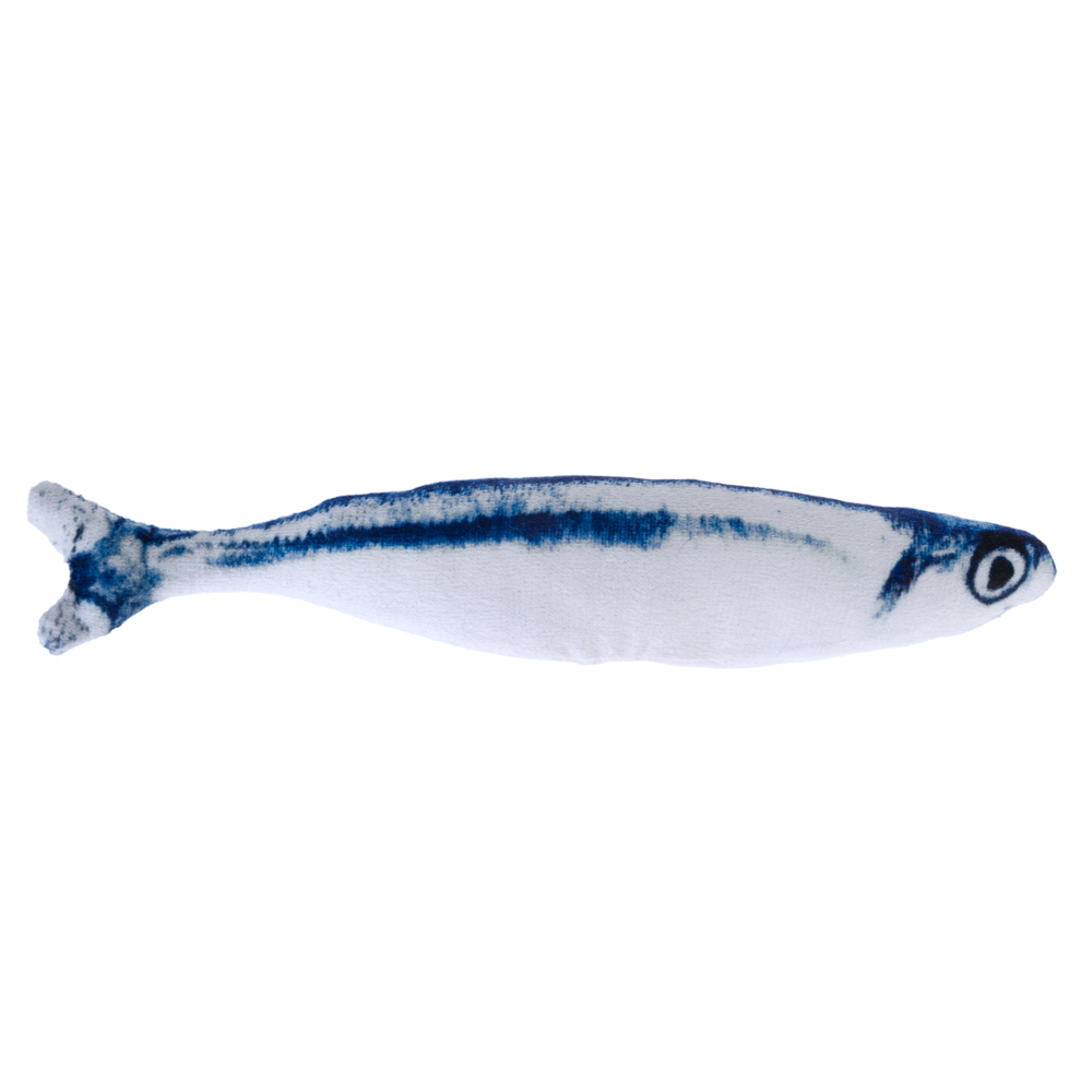 TIAKI Katzenspielzeug Sardine mit Katzenminze - 1 Stück TIAKI Katzenspielzeug Sardine mit Katzenminze - 1 Stück von TIAKI