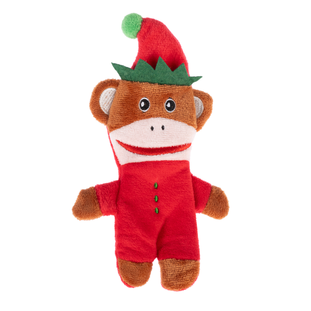TIAKI Katzenspielzeug Weihnachtsäffchen - 1 Stück TIAKI Katzenspielzeug Weihnachtsäffchen - 1 Stück von TIAKI