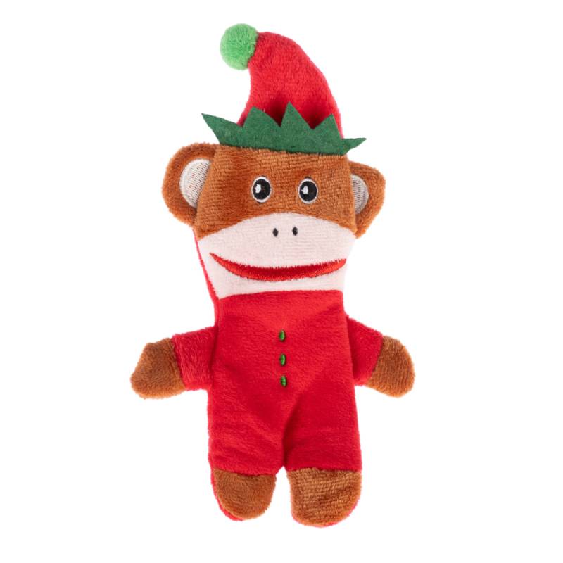 TIAKI Katzenspielzeug Weihnachtsäffchen - 1 Stück von TIAKI