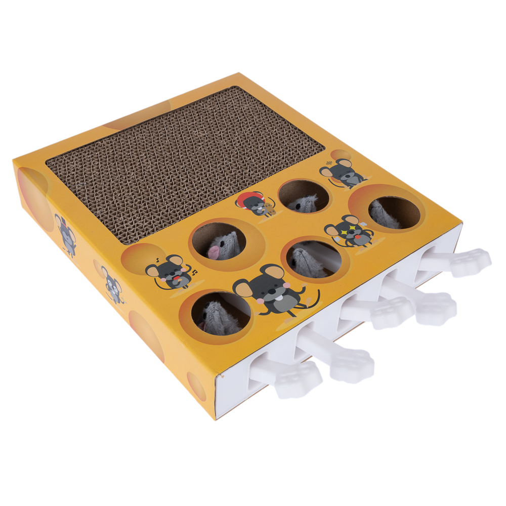 TIAKI Katzenspielzeug Whack-a-mole 2 in 1 - L 36 x B 26 x H 6 cm TIAKI Katzenspielzeug Whack-a-mole 2 in 1 - L 36 x B 26 x H 6 cm von TIAKI