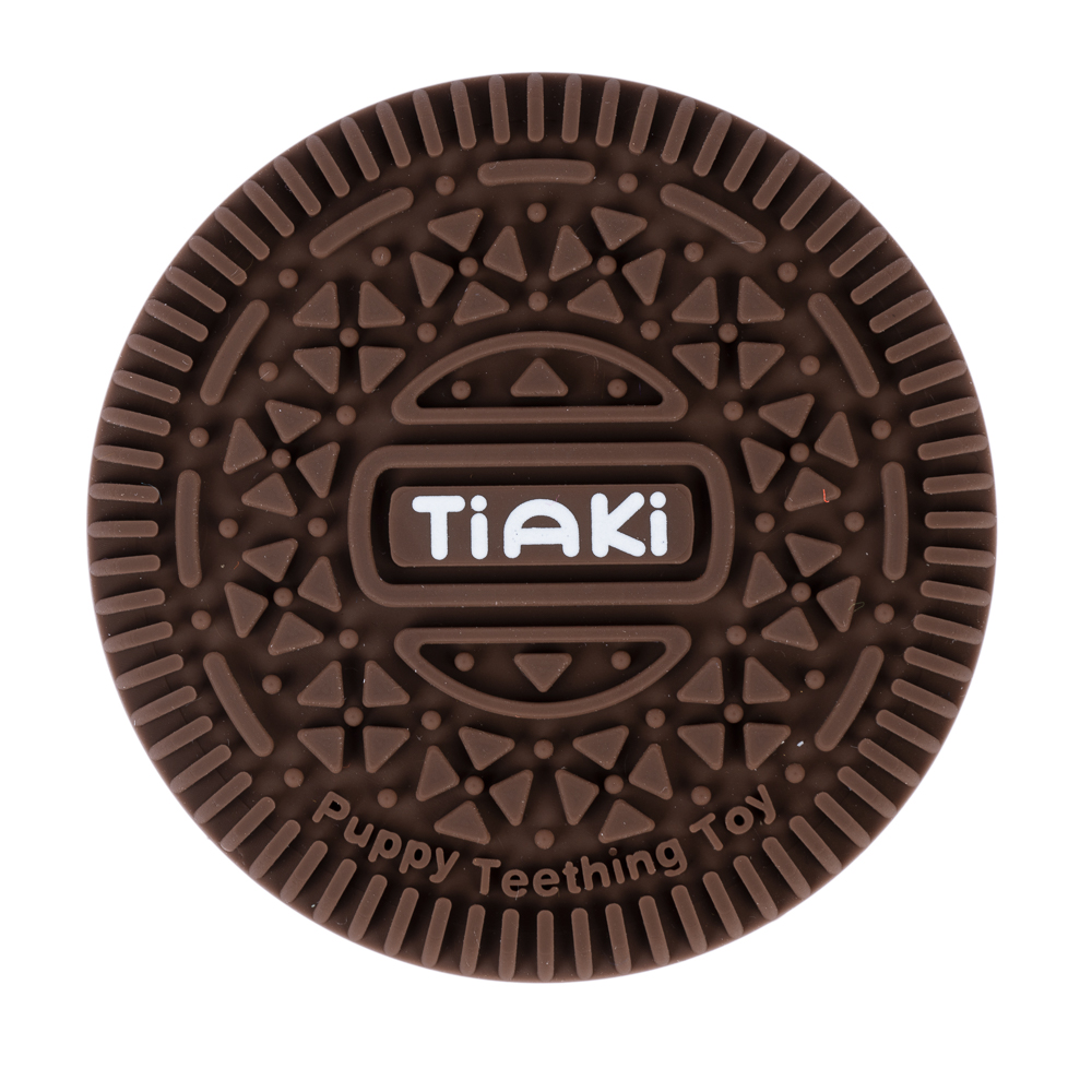 TIAKI Kauspielzeug Cookies 'n Cream - Ø 7,3 x H 1,4 cm TIAKI Kauspielzeug Cookies 'n Cream - Ø 7,3 x H 1,4 cm von TIAKI