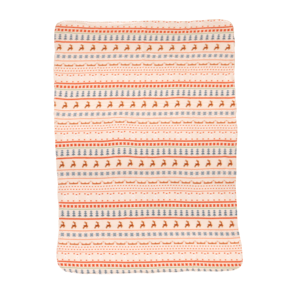 TIAKI Kuscheldecke mit nordischem Wintermuster - Größe M: L 140 x B 97 cm TIAKI Kuscheldecke mit nordischem Wintermuster - Größe M: L 140 x B 97 cm von TIAKI