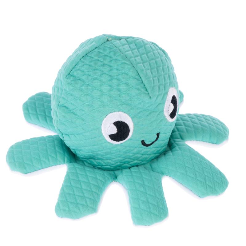 TIAKI Kuscheltier Oktopus für Hunde - Ø 9,5 x H 16,5 cm  von TIAKI
