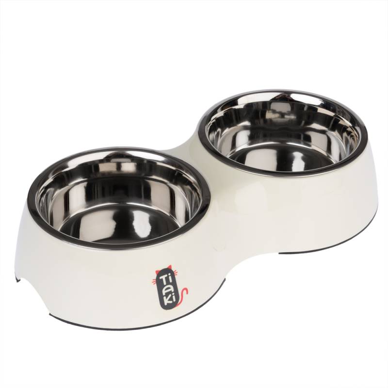 TIAKI Melamin-Doppelnapf - 2 x 800 ml, Ø 16 cm TIAKI Melamin-Doppelnapf - 2 x 800 ml, Ø 16 cm von TIAKI