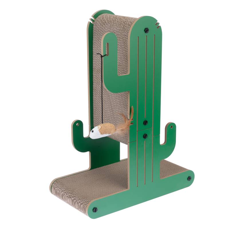 TIAKI Nature Kratzspielzeug Kaktus - L 44 x B 21,8 x H 58 cm von TIAKI