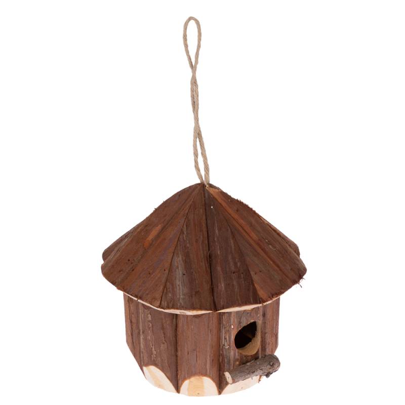 TIAKI Nistkasten Blockhaus - ca. Ø 20 x H 20 cm von TIAKI