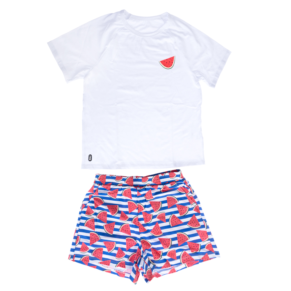 TIAKI Pet & Parent Pyjama im Partnerlook, Melone - Pyjama für Hundeeltern: Größe L TIAKI Pet & Parent Pyjama im Partnerlook, Melone - Pyjama für Hundeeltern: Größe L von TIAKI