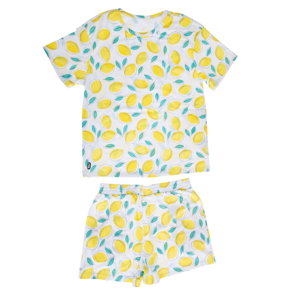 TIAKI Pet & Parent Pyjama im Partnerlook, Zitrone - Pyjama für Hundeeltern: Größe M von TIAKI