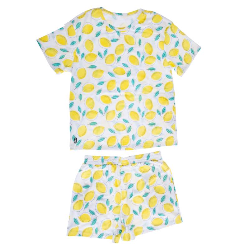TIAKI Pet & Parent Pyjama im Partnerlook, Zitrone - Pyjama für Hundeeltern: Größe M von TIAKI