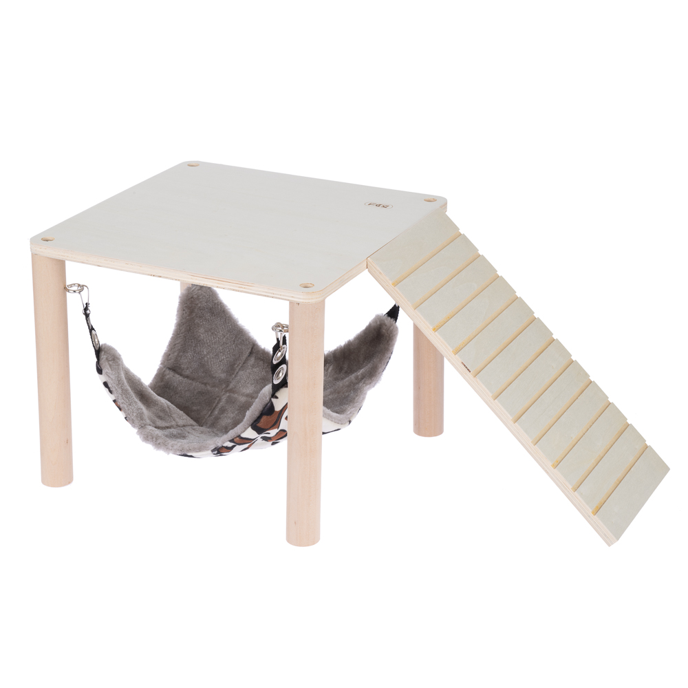 TIAKI Plattform mit Hängematte - L 28 x B 28 x H 23 cm TIAKI Plattform mit Hängematte - L 28 x B 28 x H 23 cm von TIAKI